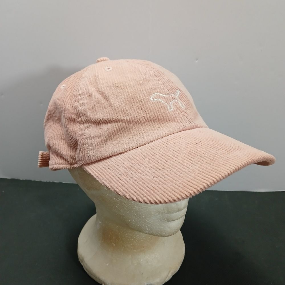 PINK Victoria's‎ Secret Pink Corduroy Womens Hat Cap One Size Adjustable